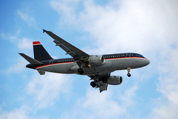 airbus a-319 passenger jet