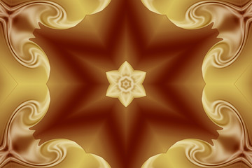 stock image of chocolate and caramel background