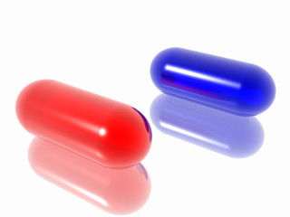 red and blue pills