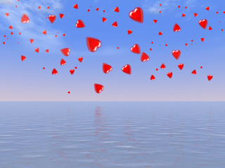 hearts in morning (find more in my portfolio)