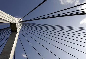 Abwaschbare Tapeten Brücken Anzac-Brückenmast