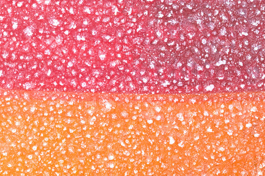red & orange background