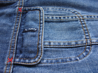 Fototapeta premium denim pocket