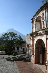 Fototapeta na wymiar stary Gwatemala