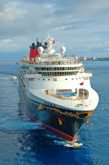 Fotobehang unforgettable vacation on modern cruise ship © icholakov