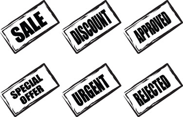 sale stamp 6 up