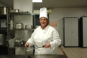 chef preparing to cook