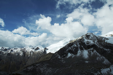 beautiful mountain cordilleras