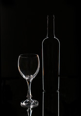 bottle of red wine