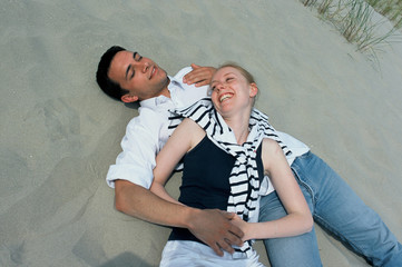 couple plage