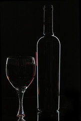 bottle of red wine