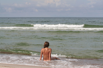 woman and the sea