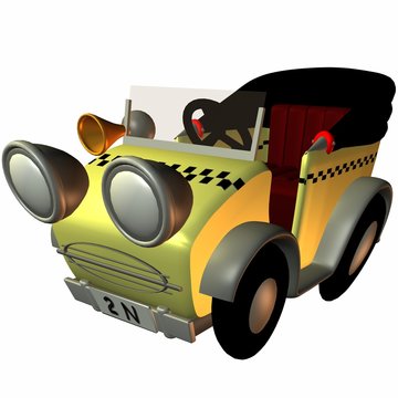toon buggy-taxi