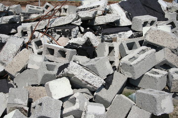 pile of rubble