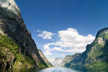 Fototapeta na wymiar Norway Fjord Scenic
