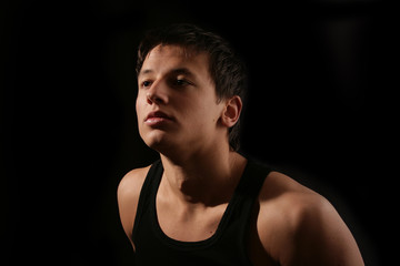 Fototapeta premium strong guy