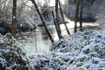 winter at the green river