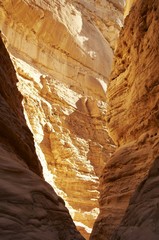colorful canyon in egypt