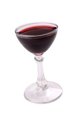 wine glass with wine