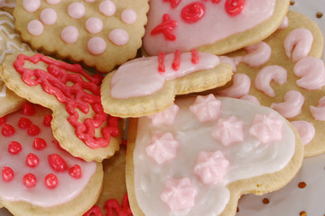 valentine cookies