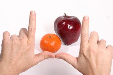 comparing apples and oranges