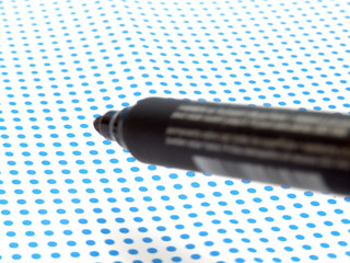 marker ready to draw