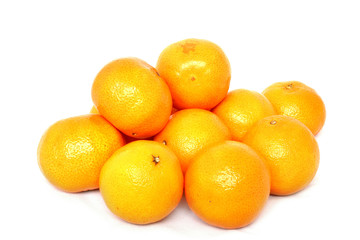 mandarins isolated