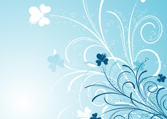 foral background