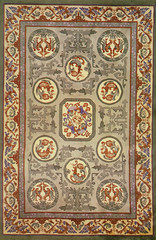 traditional  textile and carpet pattern prints