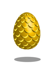 easter egg golden
