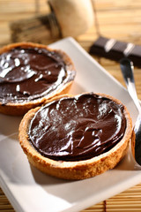 tartelette au chocolat