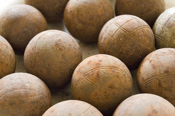 pétanque rouillée