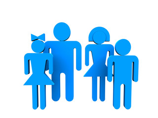 logotype family with 4 members