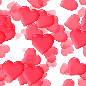 pink hearts