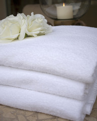 Obraz na płótnie Canvas spa towels 13
