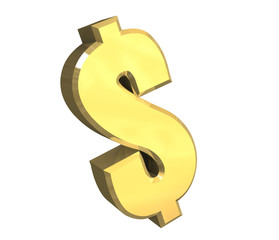 simbolo del dollaro a fondo bianco 2