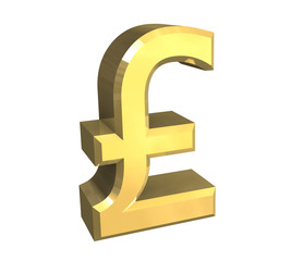 simbolo della sterlina fondo bianco 2