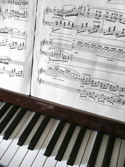 Fototapeta premium piano keys