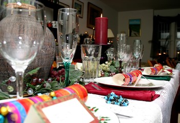 fancy table setting