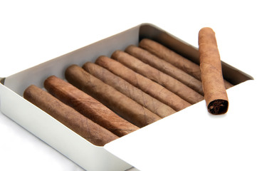 cigarillos in a box
