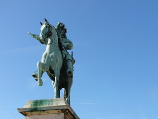 Obraz premium statue du château de versailles