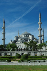Fototapeta na wymiar Błękitny Meczet - Istanbul