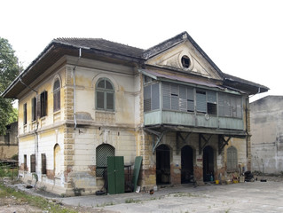 old, abandoned building