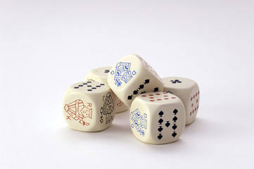 poker dices