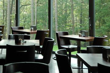 restaurant with nature view