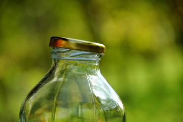 glass bottle top