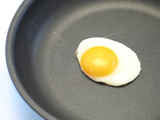 spiegelei in der pfanne