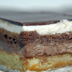chocolate-cream cake