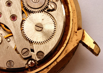 vintage watch mechanism