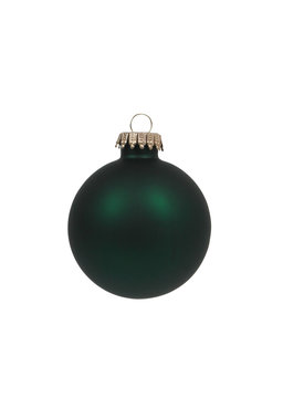 green christmas ornament